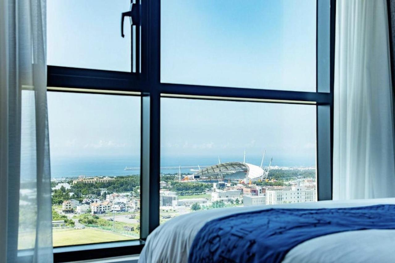 Jeju Pureun Hotel Seogwipo-stad Buitenkant foto